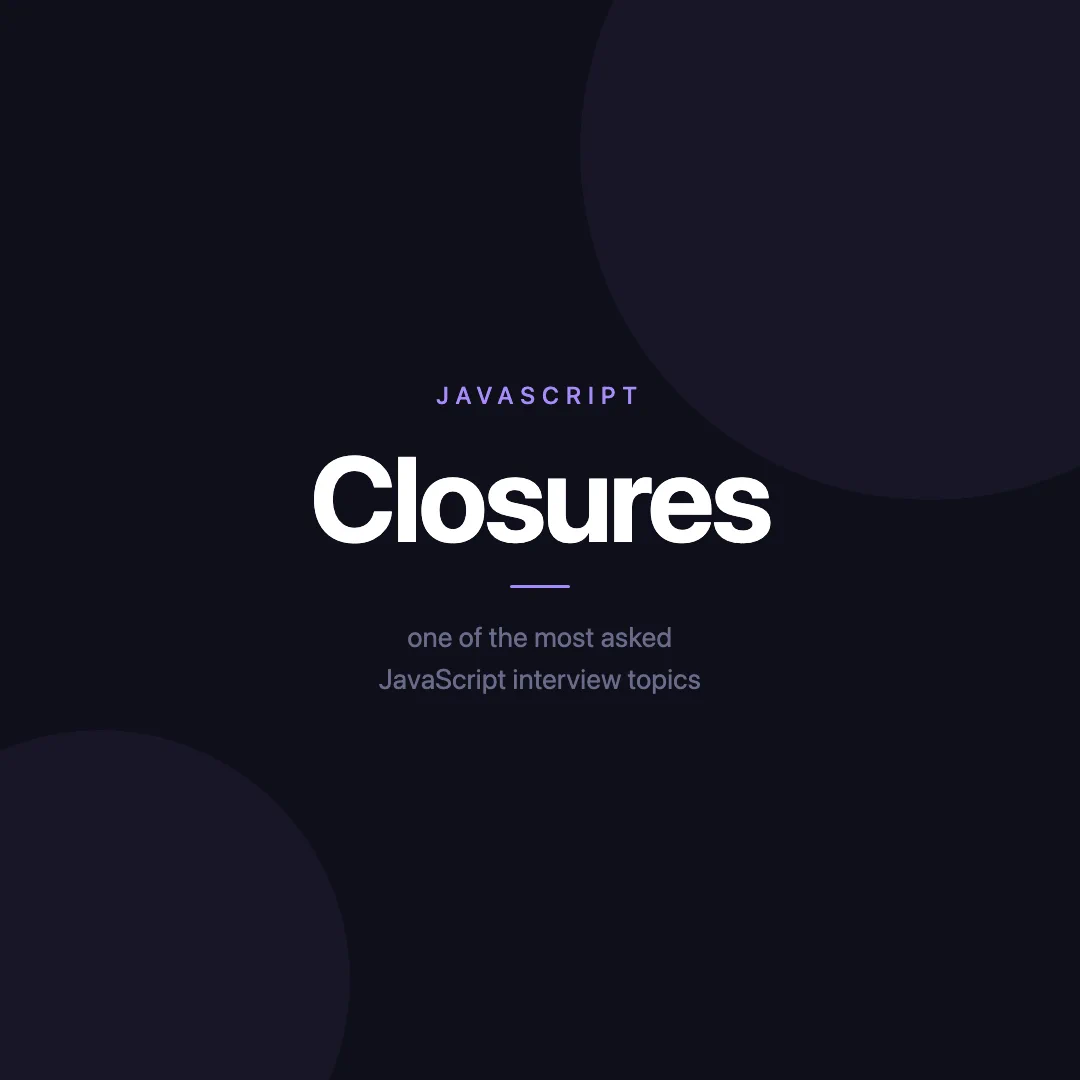 Замыкания в JavaScript: ещё одна классика собесов — Иван Ткаченко